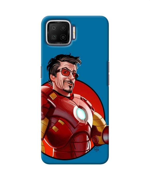 Ironman Animate Oppo F17 Back Cover