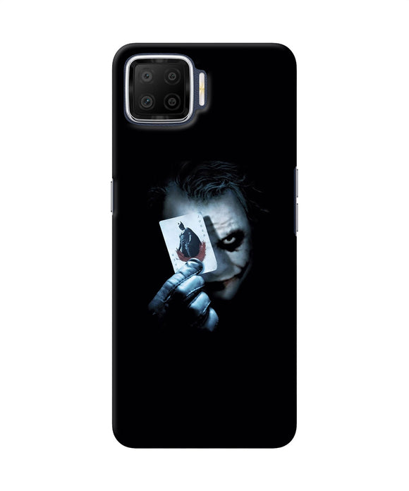 Joker Dark Knight Card Oppo F17 Back Cover