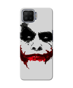 Joker Dark Knight Red Smile Oppo F17 Back Cover