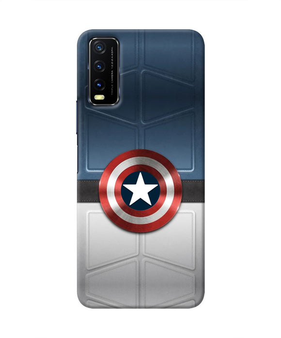 Captain America Suit Vivo Y20/Y20i Real 4D Back Cover