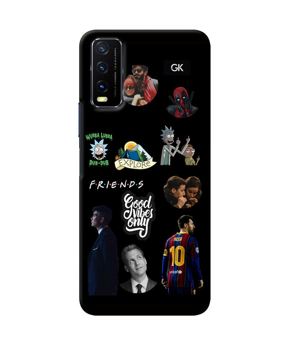 Positive Characters Vivo Y20/Y20i Back Cover