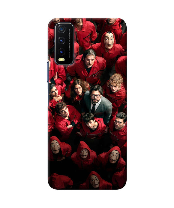 Money Heist Professor with Hostages Vivo Y20/Y20i Back Cover