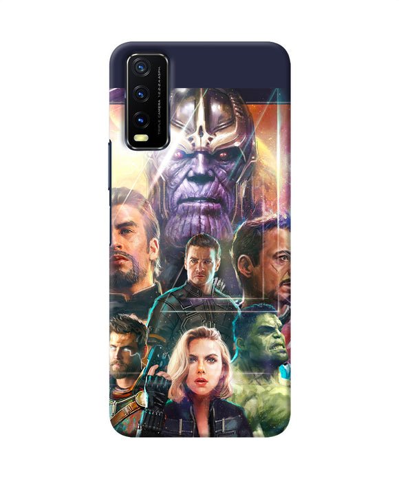 Avengers poster Vivo Y20/Y20i Back Cover