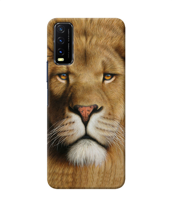 Nature lion poster Vivo Y20/Y20i Back Cover