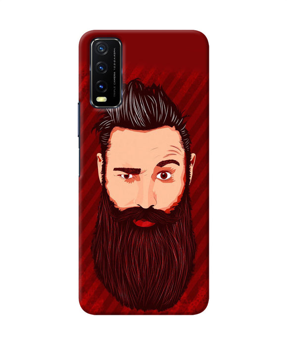 Beardo character Vivo Y20/Y20i Back Cover