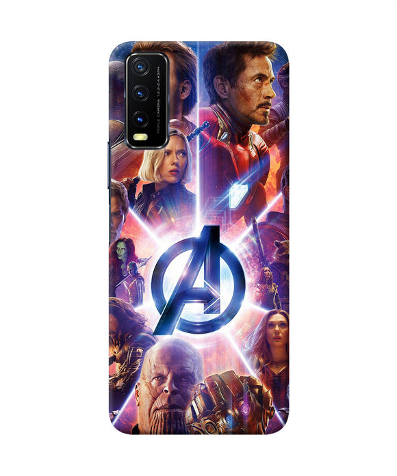 Avengers poster Vivo Y20/Y20i Back Cover