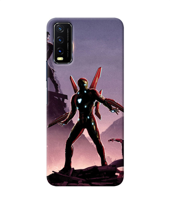 Ironman on planet Vivo Y20/Y20i Back Cover