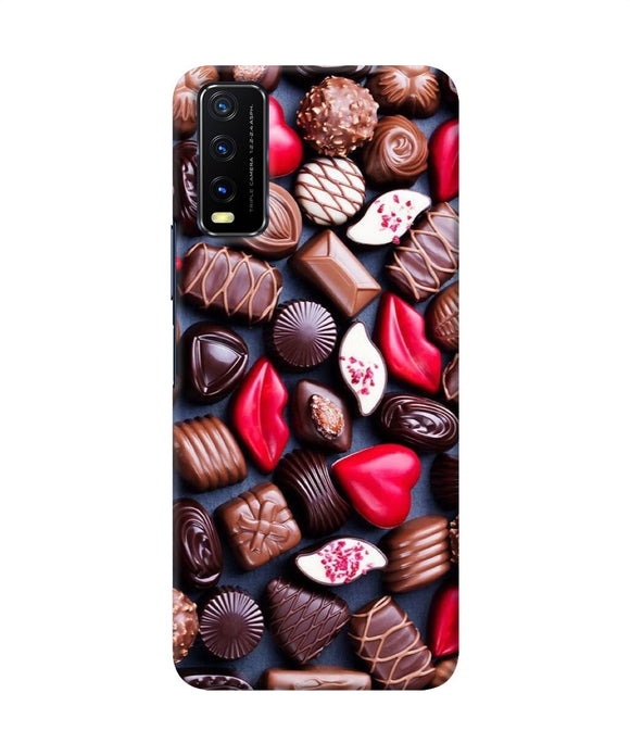 Valentine special chocolates Vivo Y20/Y20i Back Cover