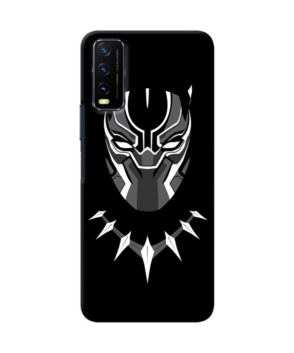 Black penthon cartoon Vivo Y20/Y20i Back Cover