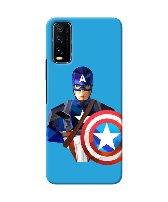 Captain america character Vivo Y20/Y20i Back Cover