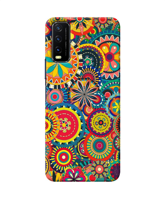 Colorful circle pattern Vivo Y20/Y20i Back Cover