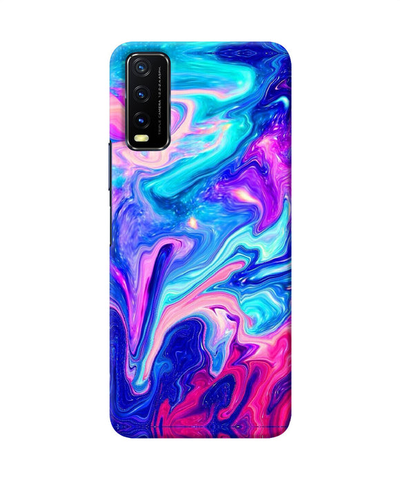 Abstract colorful water Vivo Y20/Y20i Back Cover