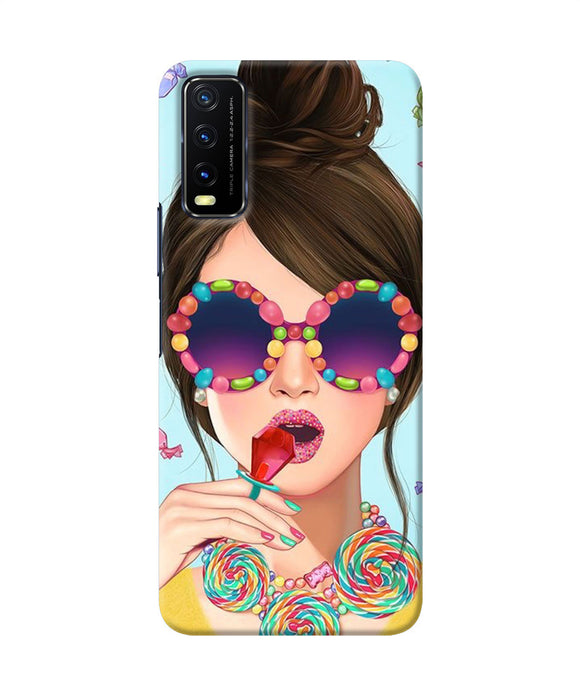 Fashion girl Vivo Y20/Y20i Back Cover