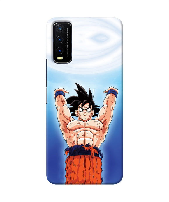 Goku super saiyan power Vivo Y20/Y20i Back Cover