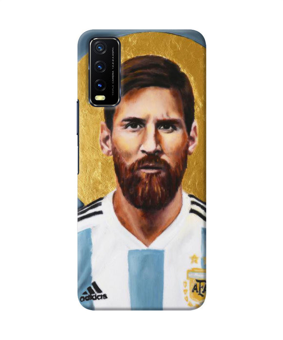Messi face Vivo Y20/Y20i Back Cover