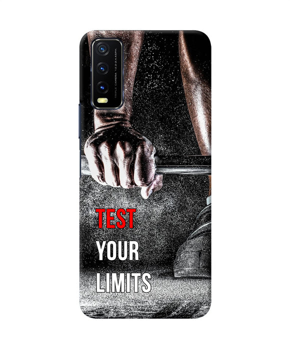 Test your limit quote Vivo Y20/Y20i Back Cover