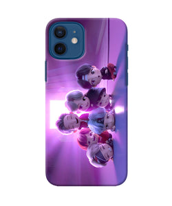 BTS Chibi iPhone 12 Back Cover