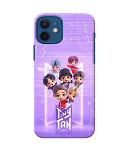 BTS Tiny Tan iPhone 12 Back Cover