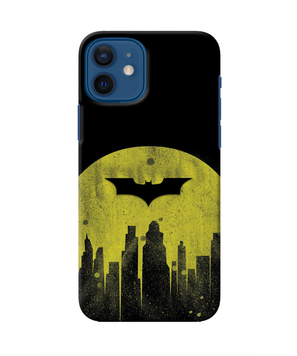 Batman Sunset Iphone 12 Real 4D Back Cover