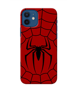 Spiderman Web Iphone 12 Real 4D Back Cover
