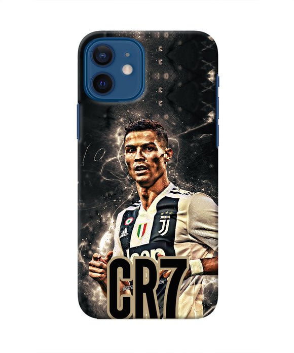 CR7 Dark Iphone 12 Real 4D Back Cover