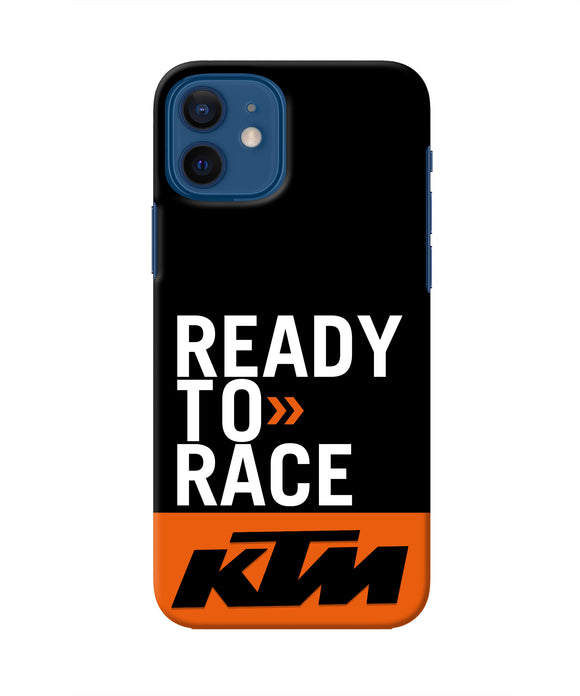 KTM Ready To Race Iphone 12 Real 4D Back Cover