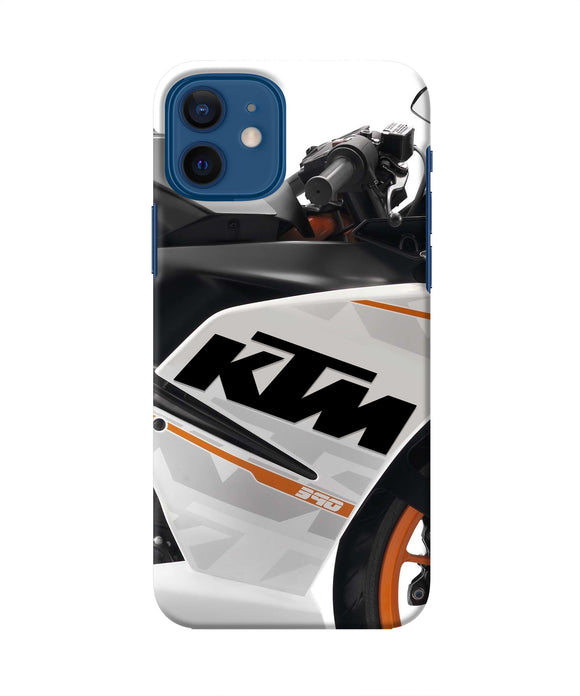 KTM Bike Iphone 12 Real 4D Back Cover