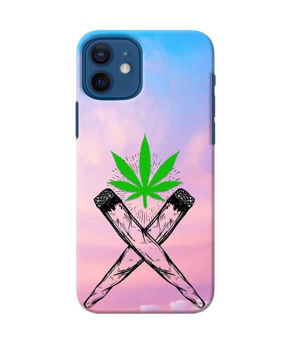 Weed Dreamy Iphone 12 Real 4D Back Cover