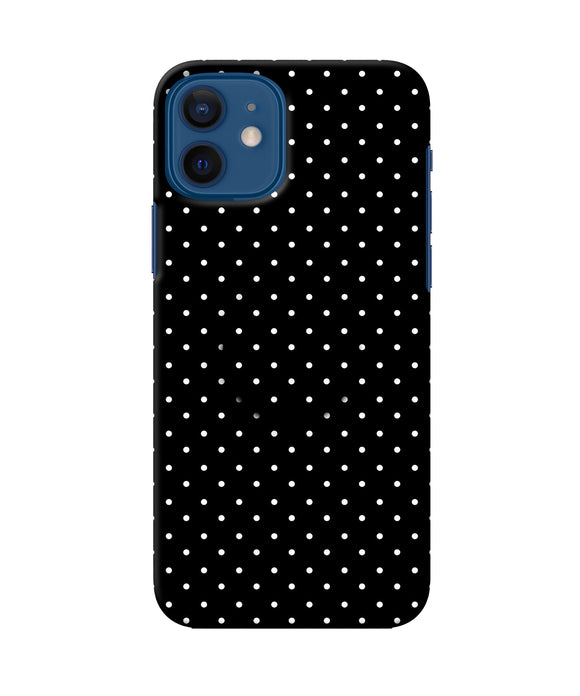 White Dots Iphone 12 Pop Case