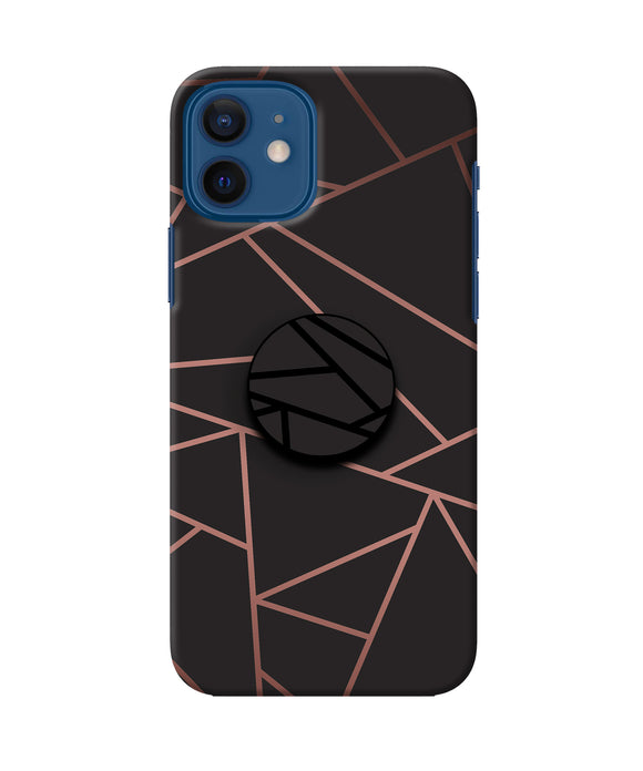 Geometric Pattern Iphone 12 Pop Case
