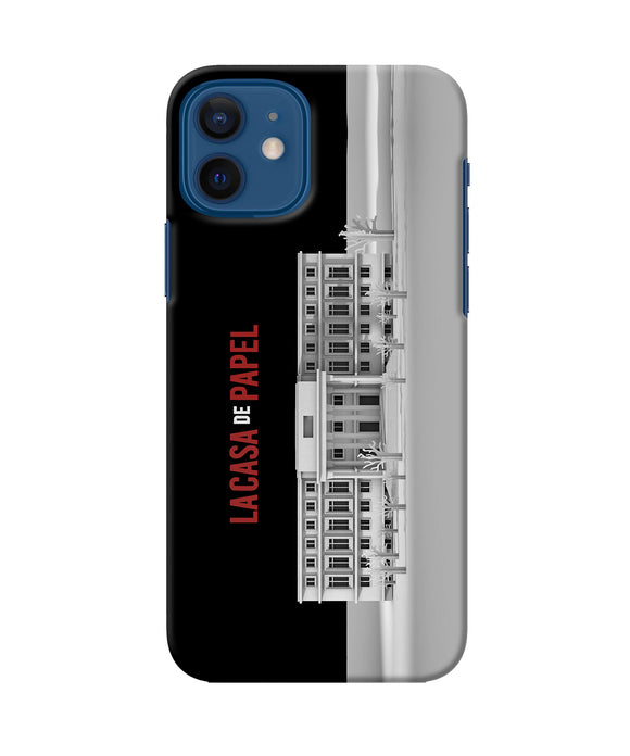 Money Heist Bank Of Spain iPhone 12 Back Cover