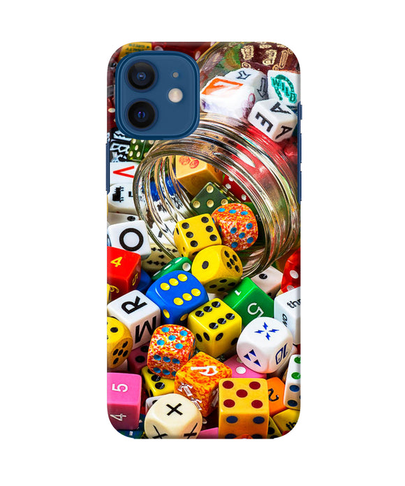 Colorful Dice iPhone 12 Back Cover