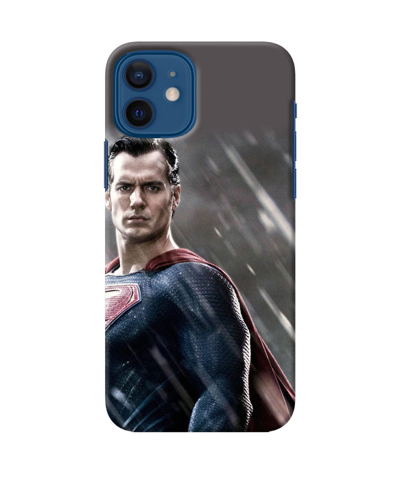 Superman Man Of Steel Iphone 12 Back Cover