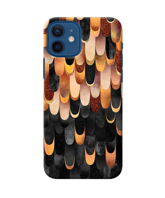 Abstract Wooden Rug Iphone 12 Back Cover