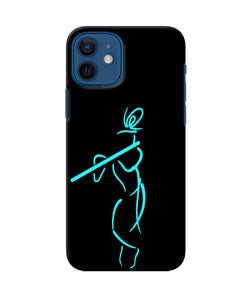 Lord Krishna Sketch Iphone 12 Back Cover