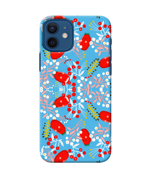 Small Red Animation Pattern Iphone 12 Back Cover