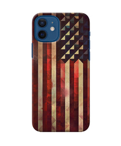 Vintage Us Flag Iphone 12 Back Cover