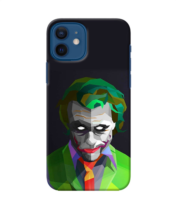 Abstract Dark Knight Joker Iphone 12 Back Cover