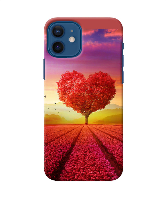 Natural Heart Tree Iphone 12 Back Cover