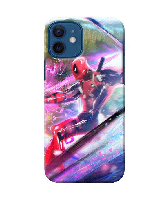 Deadpool Super Hero Iphone 12 Back Cover