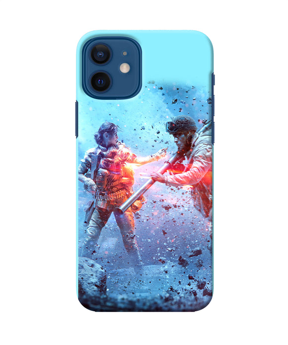 Pubg Water Fight Iphone 12 Back Cover