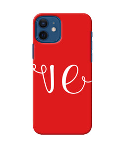 Love Two Iphone 12 Back Cover