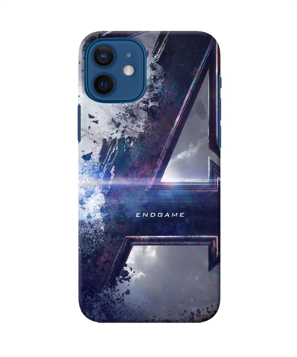 Avengers End Game Poster Iphone 12 Back Cover