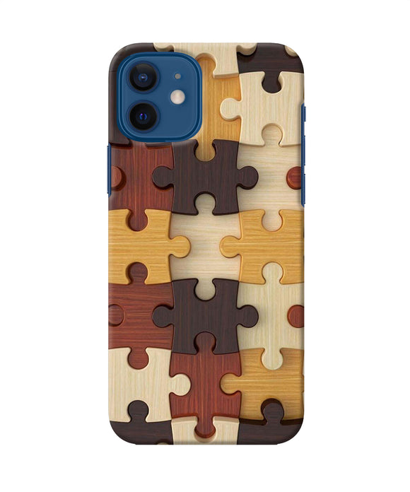 Wooden Puzzle Iphone 12 Back Cover