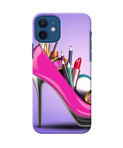 Makeup Heel Shoe Iphone 12 Back Cover