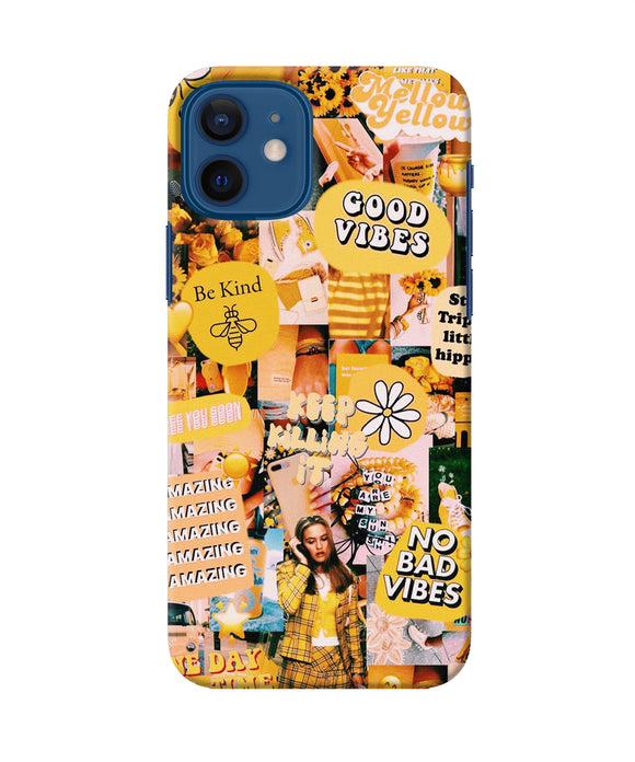 Good Vibes Poster Iphone 12 Back Cover