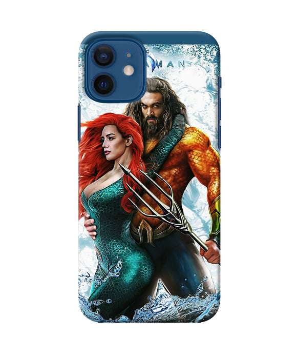 Aquaman Couple Water Iphone 12 Back Cover