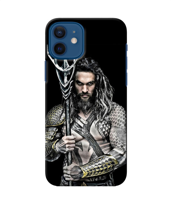 Aquaman Trident Black Iphone 12 Back Cover