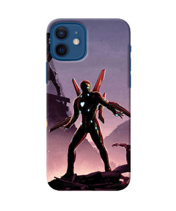 Ironman On Planet Iphone 12 Back Cover