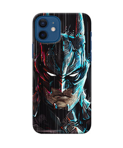 Batman Face Iphone 12 Back Cover